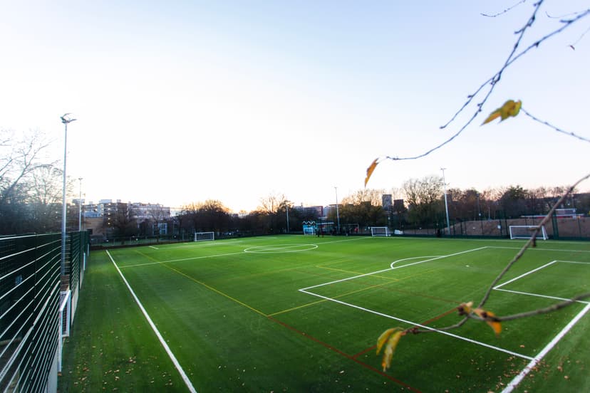 Barnard Park football pitch